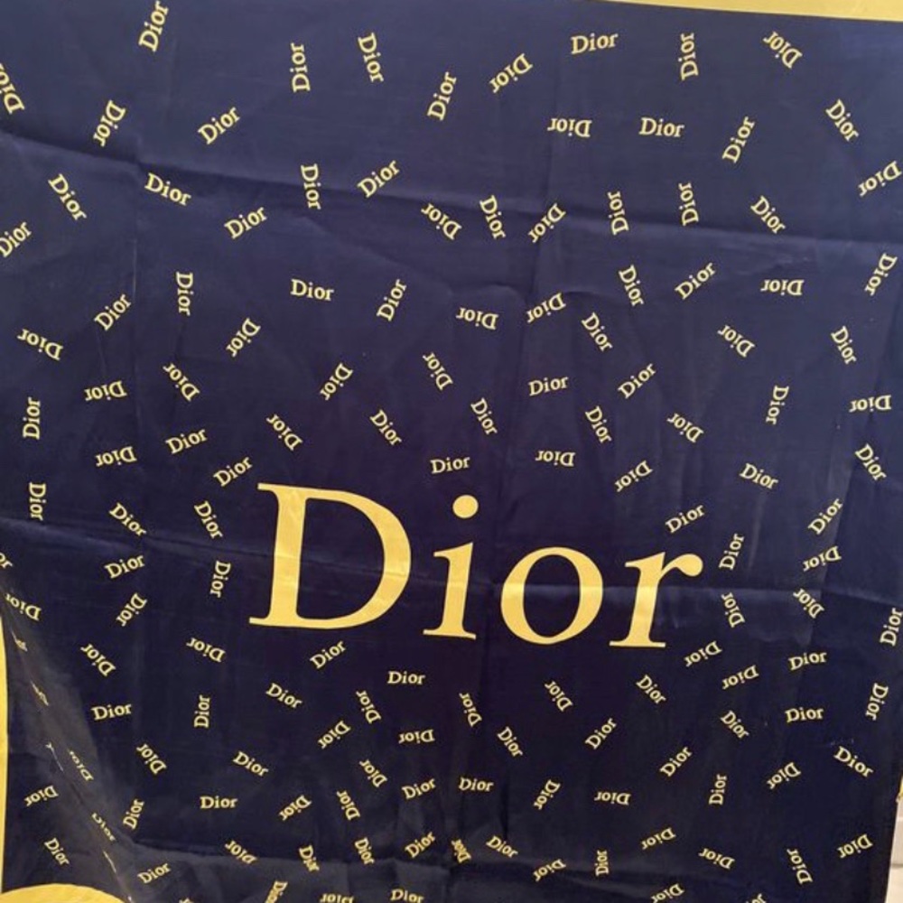 Authentic Dior silk scarf